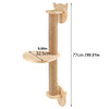 Cat Scratching Post with Sisal and Wood