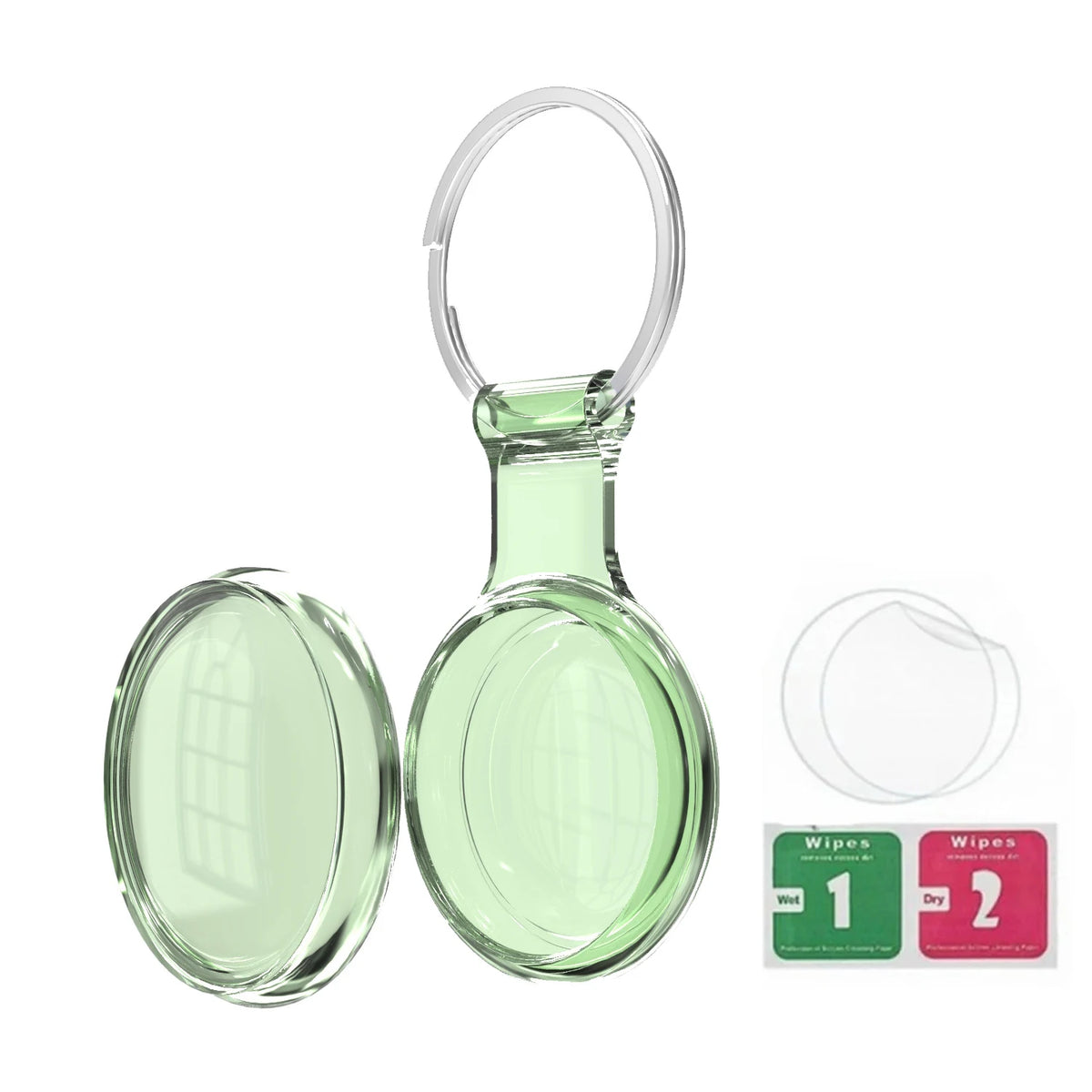 Silicone AirTag Case with Keychain
