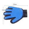 Five-Finger Pet Grooming Gloves