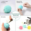 Pelota de Peluche Interactiva para Gatos con Sonidos Incorporados