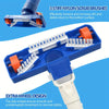 Pool Vacuum Cleaner with 4-Section Pole for Above Ground Pools & Spas