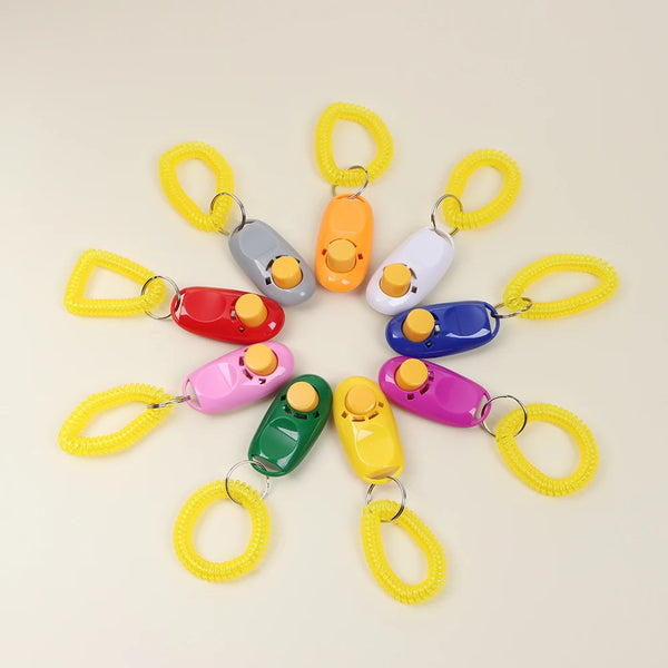 Pet Training Clicker with Adjustable Wrist Strap