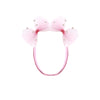 Adjustable Pearl Dog Bows with Elastic Bands for Stylish Pets