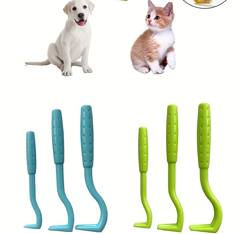Kit de 3 Piezas para la Eliminación de Garrapatas y Pulgas en Mascotas