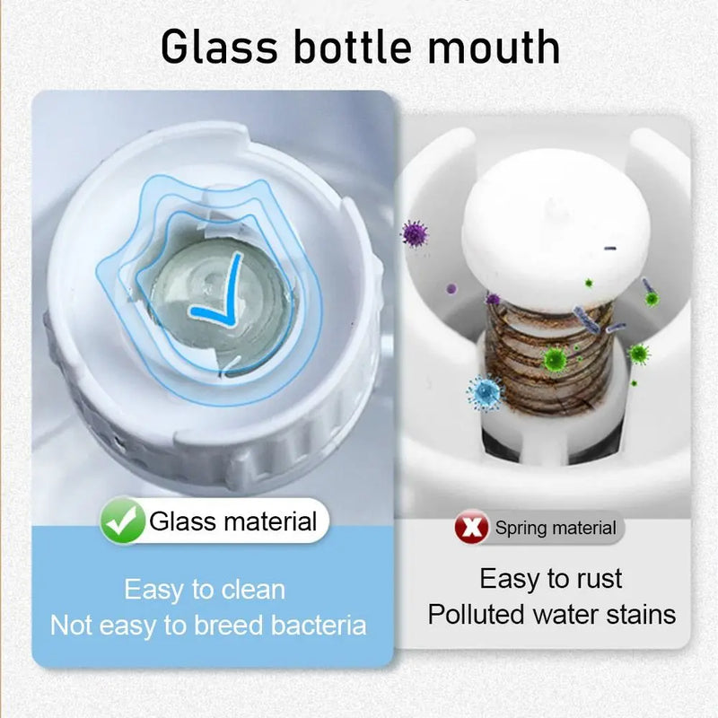 2-in-1 Pet Water Dispenser and Food Bowl