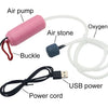 Energy-Saving USB Aquarium Air Pump with Air Stone and Silicone Tube