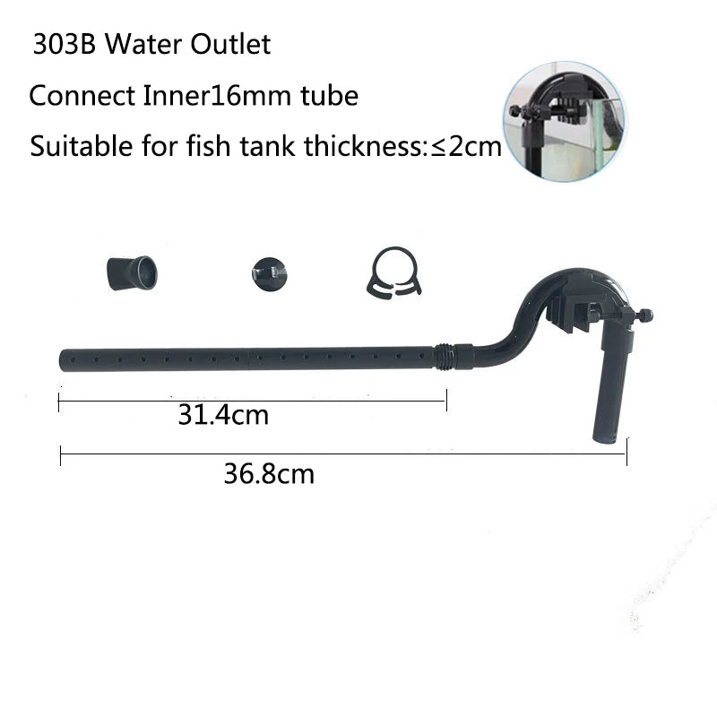 Rain Spray Bar Kit for Aquarium External Canister Filter