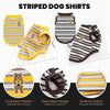 Striped Stretchy Pet Tank Top for Cats and Small Dogs