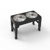 Comedero Elevado Ajustable para Perros con Cuencos de Acero Inoxidable