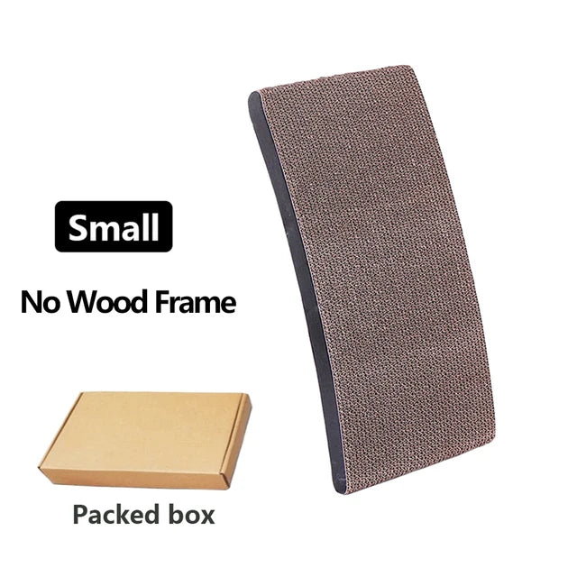 Multi-Winkel Katzenkratzbaum & Lounge-Bett aus Holz