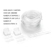 Set de Botellas Dosificadoras para Acuario de 450 ml con Base de Acero Inoxidable