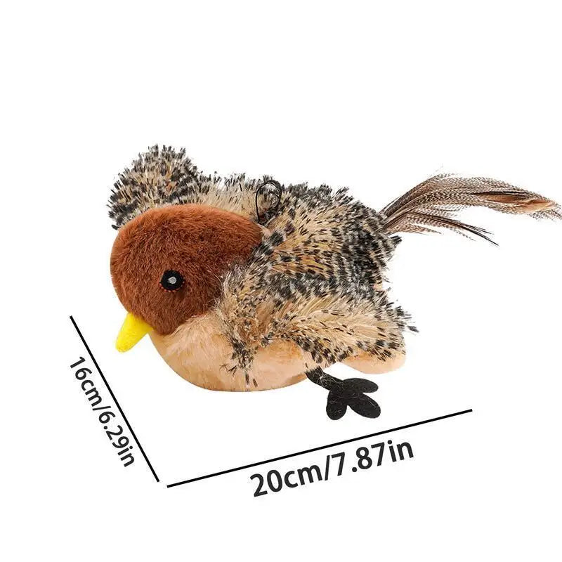 Interactive Flapping Bird Cat Toy with Remote Control