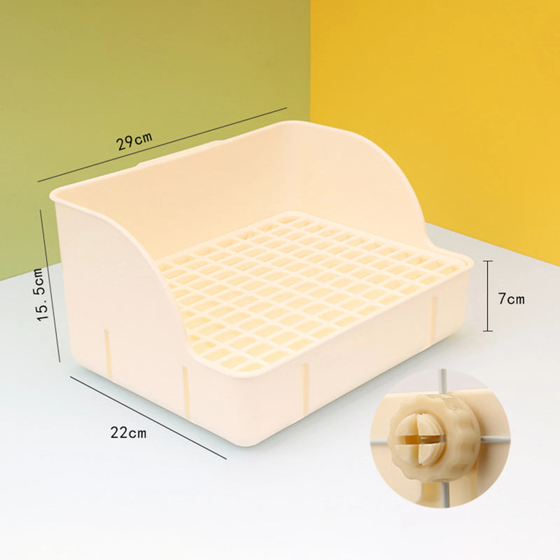 Rabbit Litter Box Corner Toilet for Small Pets