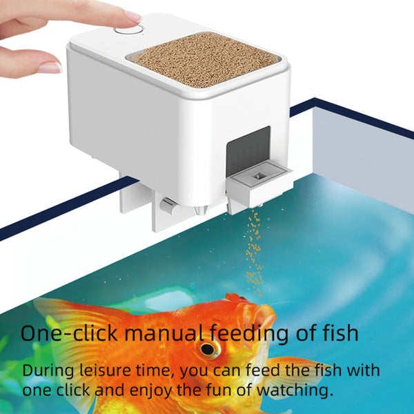 WiFi Automatic Aquarium Feeder 100ml Large Capacity
