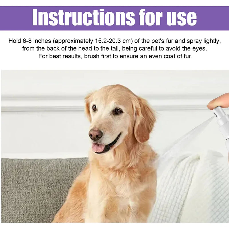 Lavender Oil Dog Deodorizer Spray