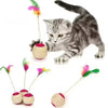 Jouet Interactif Plumes & Sisal pour Chat