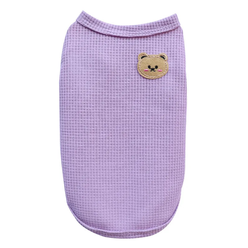 Breathable Cotton Pet Vest for Small Dogs & Cats