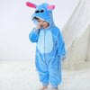 Baby Animal Kigurumi Romper with Hood