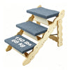 2-in-1 Wooden Pet Stairs and Dog Ramp