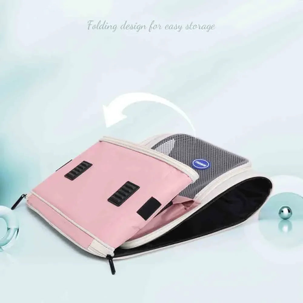 Ventilated Foldable Cat Carrier Backpack for Travel