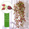 Artificial ivy wall hanging plant featuring 168 leaves with a size of 4.5-5.5 cm.