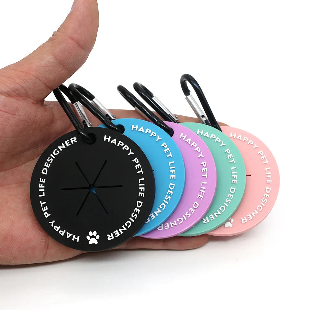 Hands-Free Dog Poop Bag Dispenser with Clip