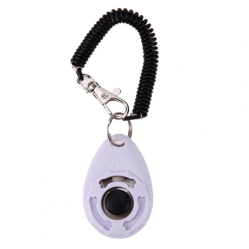 Clicker d'entraînement pour chien avec bracelet ajustable