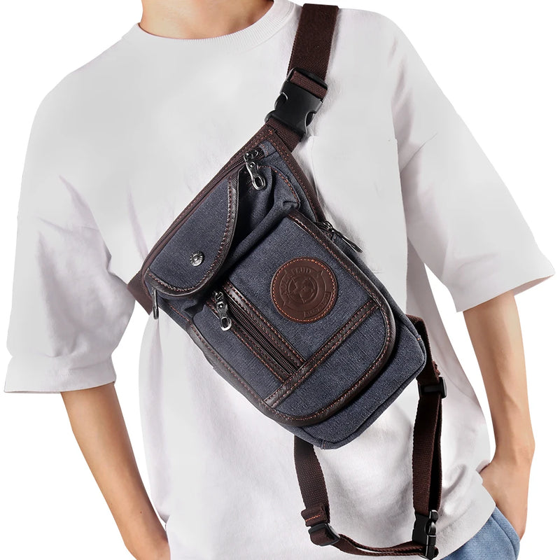 Adjustable Drop-Leg Waist Bag