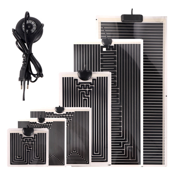 حصيرة تدفئة للزواحف 5-45 وات مع وحدة تحكم بدرجة الحرارة