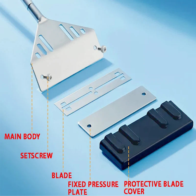 Racleur de verre d'aquarium extensible