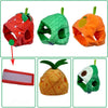 Fruit-Shaped Plush Pet Hat for Cats and Small Dogs