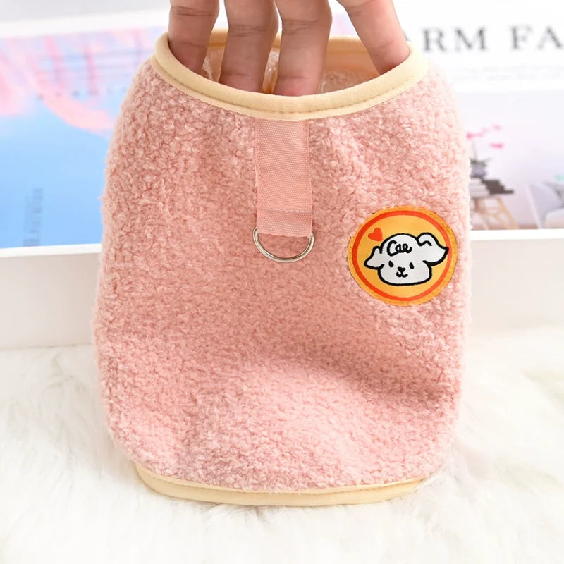 Chaqueta de Fleece Suave para Perros Pequeños