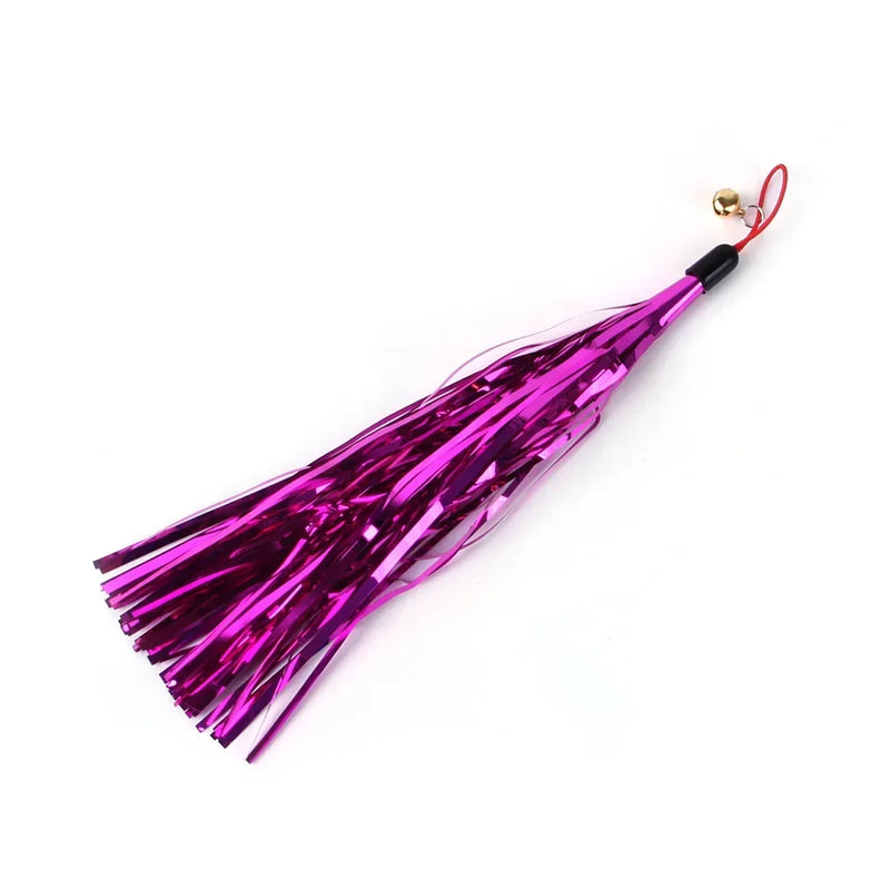 Interactive Cat Feather Toy with Bell