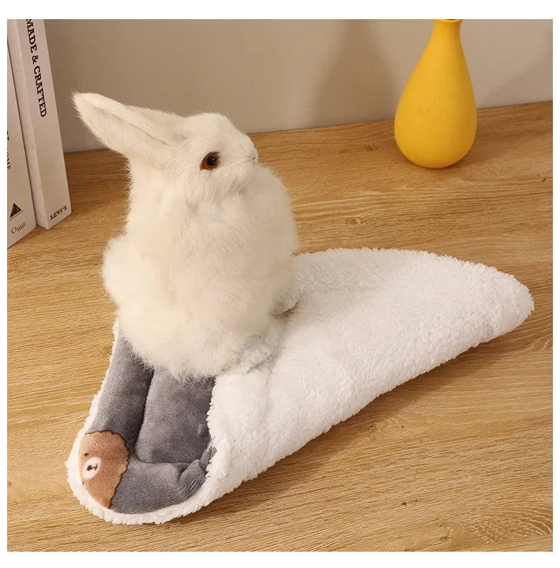Tapis de Lit en Polaire Confortable pour Petits Animaux
