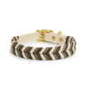 Handcrafted Colorful Striped Dog Collar