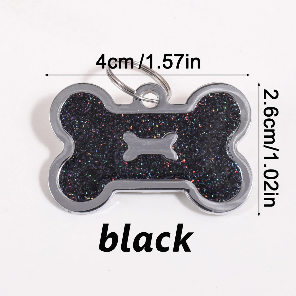 Personalized Bone-Shaped Dog Tag with Custom Engraving