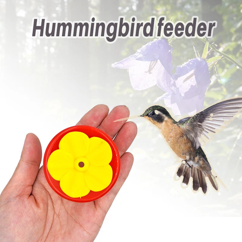 Flower-Shaped Hummingbird Feeder for Garden and Yard