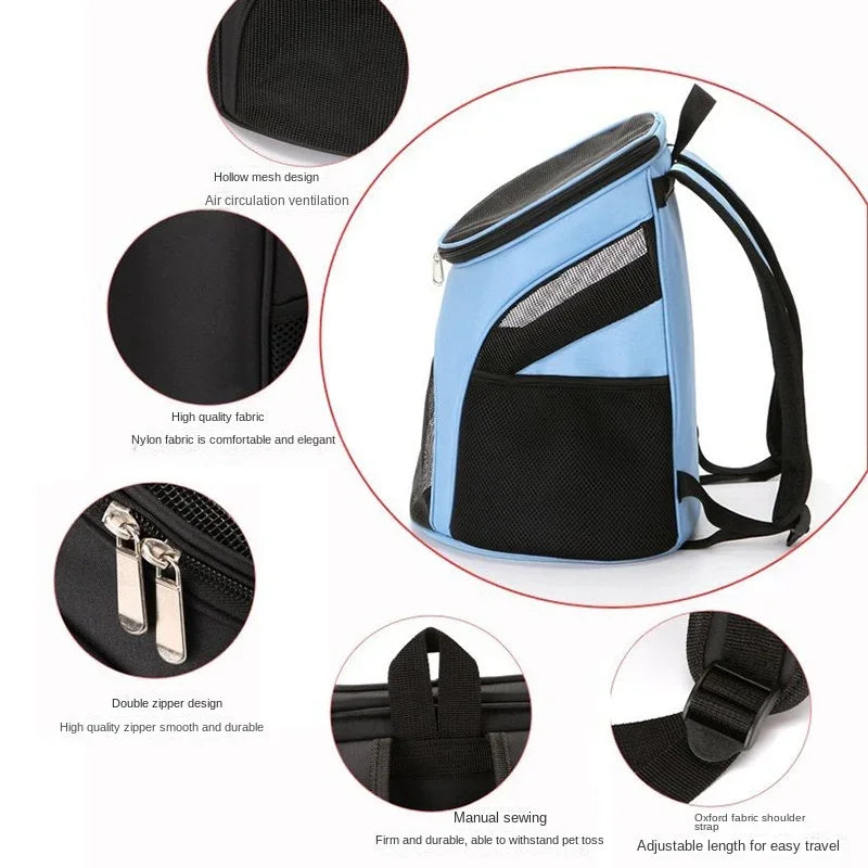 Zusammenklappbarer Katzenrucksack