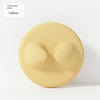 Yellow tank head cover for a multifunctional pet feeding spoon with can opener and sealing lid