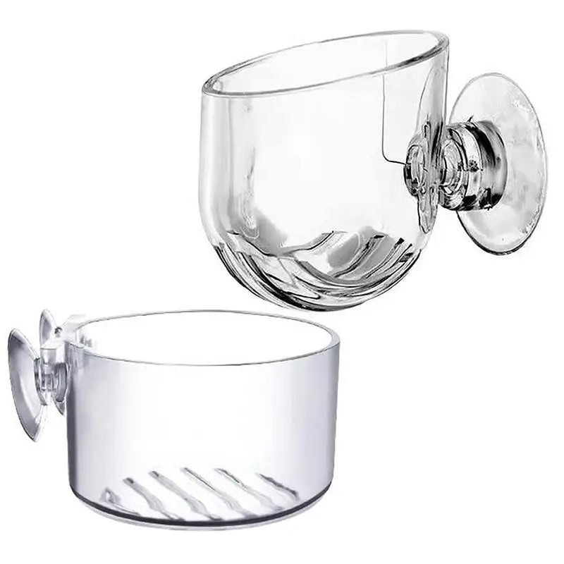 Acrylic Aquarium Plant Cup with Suction Holder
