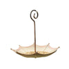 Umbrella-Shaped Hanging Bird Feeder with Leak-Resistant Design