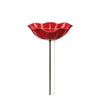 Decorative Flower Bird Feeder and Waterer for Garden