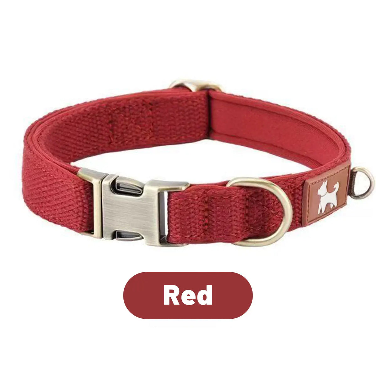 Padded Quick-Release Dog Collar for All Breeds