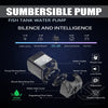 Adjustable Submersible Aquarium Water Pump – Ultra-Quiet Ceramic Shaft