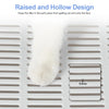 Foldable Cat Litter Box with Front Entry, Top Exit, and Drawer Tray
