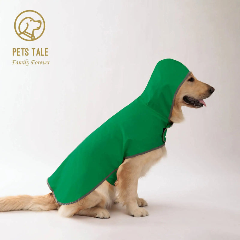 Impermeable Amarillo para Perro de Doble Capa