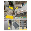 Anti-Slip Driveway Curb Ramps for Cars, Trucks, and Trailers