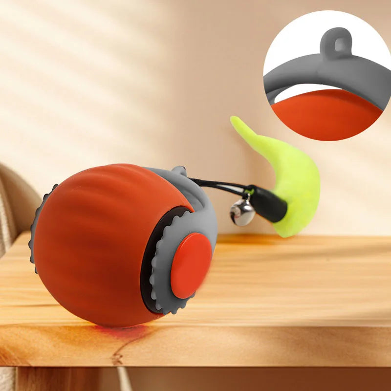 Intelligentes selbstrollendes Katzenspielzeug-Ball