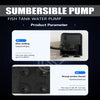Adjustable Submersible Aquarium Water Pump – Ultra-Quiet Ceramic Shaft