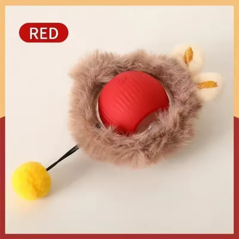 Balle de Jeu Interactive pour Chat à Recharge Automatique
